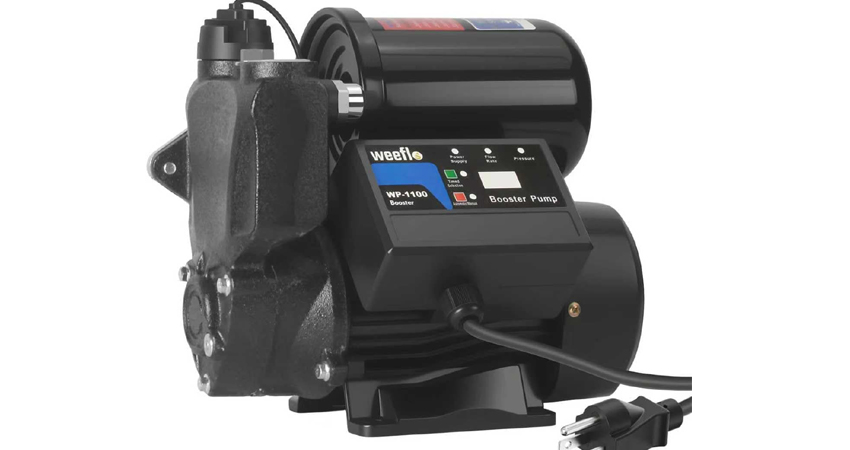 Weeflos 1.5HP Booster Pump Review: Reliable 1600 GPH Water Pump